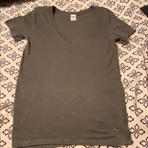 Victoria’s Secret Pink Olive Green V-Neck, Medium